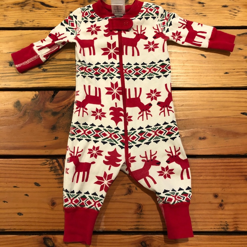 Hanna Andersson dear deer pajamas.